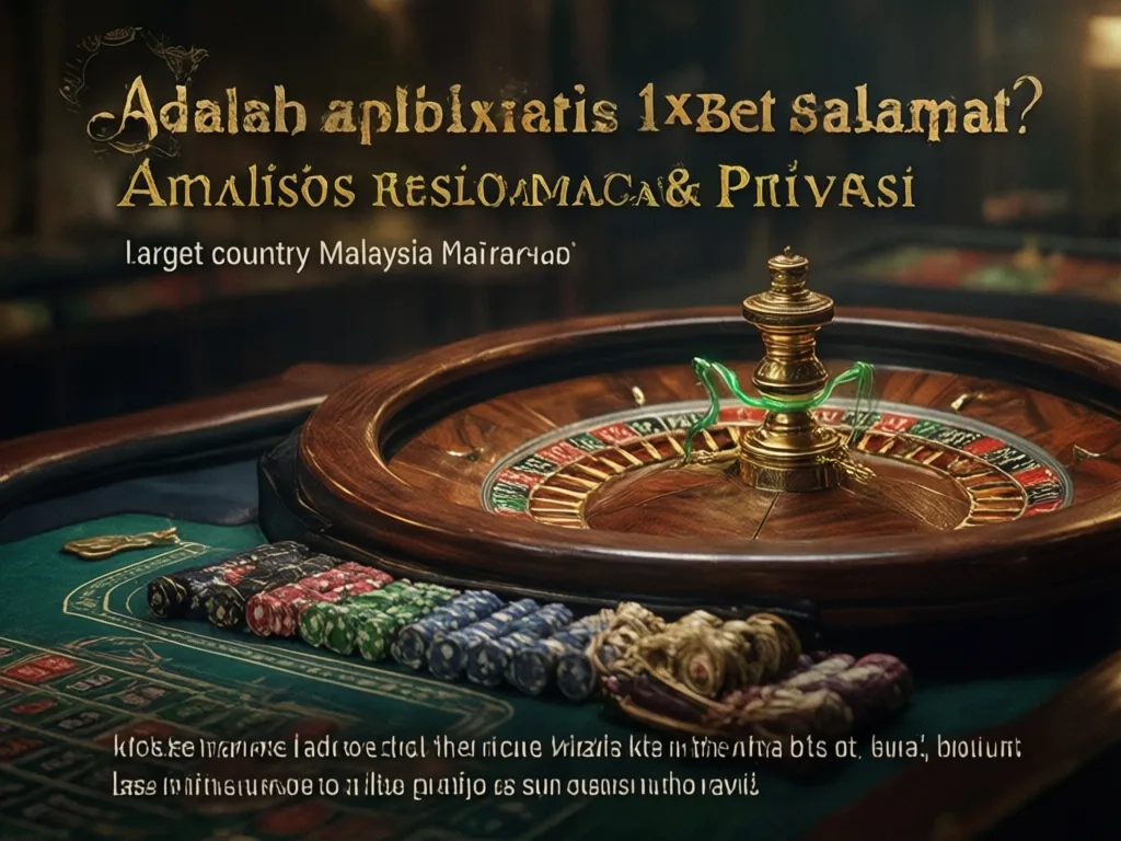 Keselamatan Aplikasi 1x Bet
